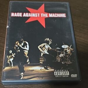 Rage Against the Machine DVD - Black and Red